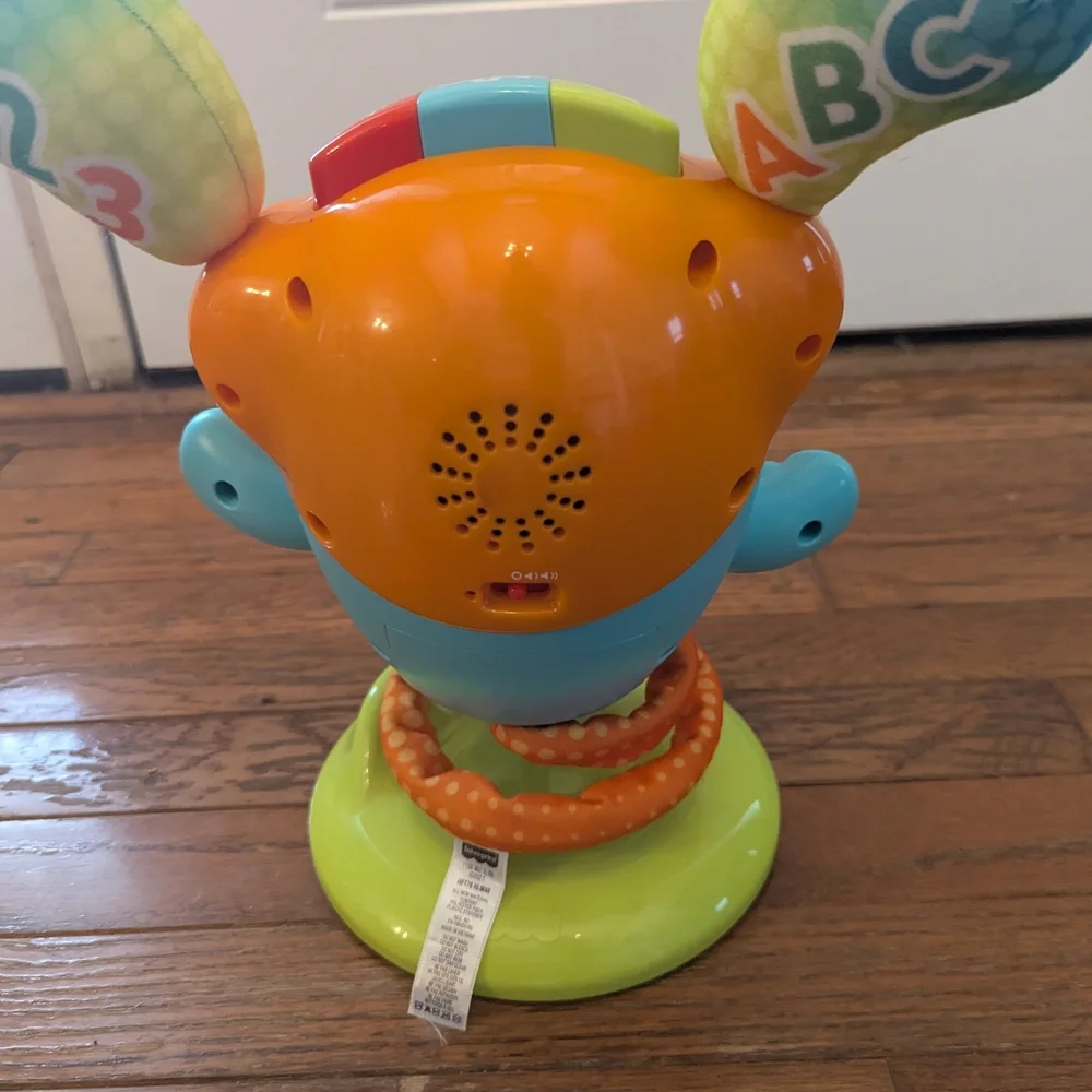 Fisher Price Baby Toddler Learning Toy DJ Bouncin’ Star Music‎ Orange 3 Levels